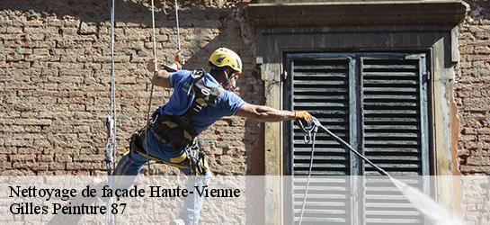Nettoyage de façade Haute-Vienne