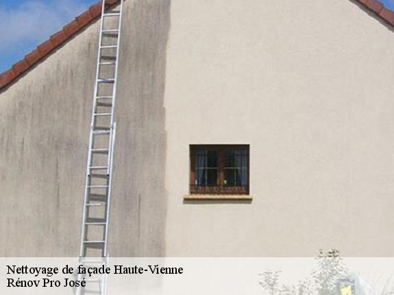 Nettoyage de façade 87 Haute-Vienne  Rénov Pro José