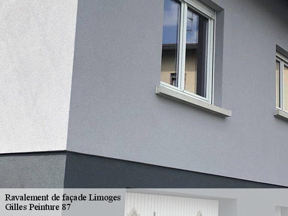 Ravalement de façade  limoges-87000 Gilles Peinture 87