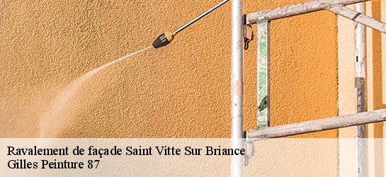 Ravalement de façade 87380