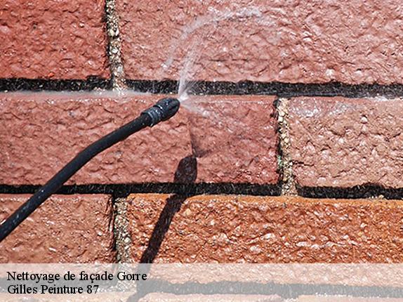 Nettoyage de façade gorre-87310 Gilles Peinture 87