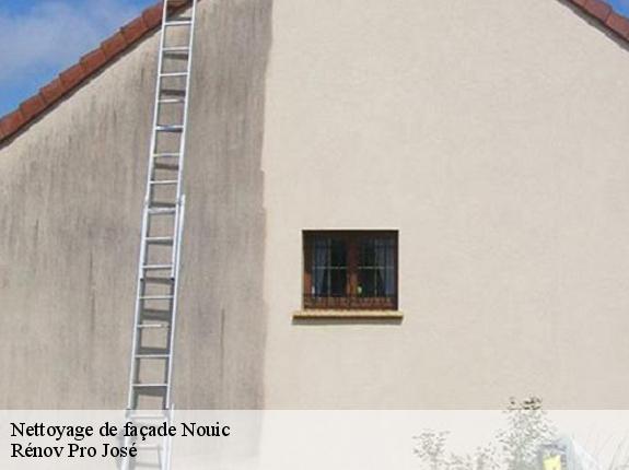 Nettoyage de façade  nouic-87330 Rénov Pro José