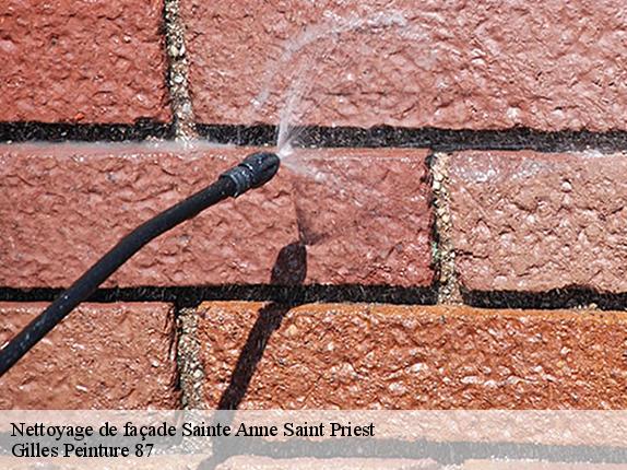 Nettoyage de façade  sainte-anne-saint-priest-87120 Gilles Peinture 87