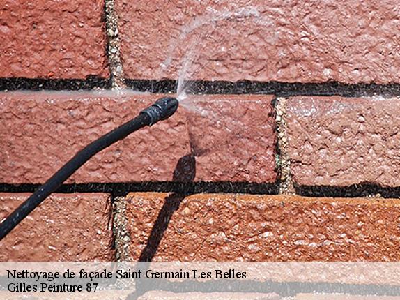 Nettoyage de façade saint-germain-les-belles-87380 Gilles Peinture 87