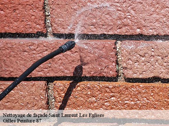 Nettoyage de façade saint-laurent-les-eglises-87340 Gilles Peinture 87