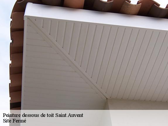 Peinture dessous de toit saint-auvent-87310 Site Fermé
