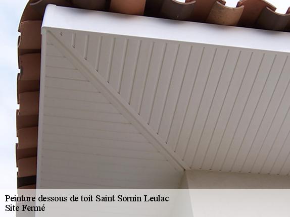 Peinture dessous de toit saint-sornin-leulac-87290 Site Fermé