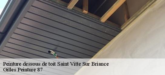 Peinture dessous de toit  87380