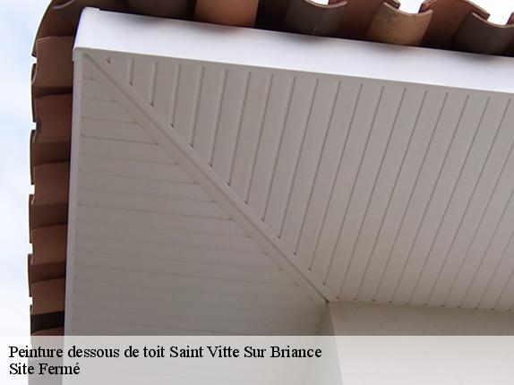 Peinture dessous de toit saint-vitte-sur-briance-87380 Site Fermé