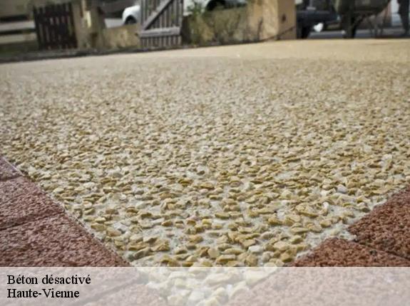Béton désactivé Haute-Vienne 