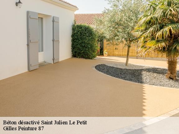 Béton désactivé  saint-julien-le-petit-87460 Gilles Peinture 87